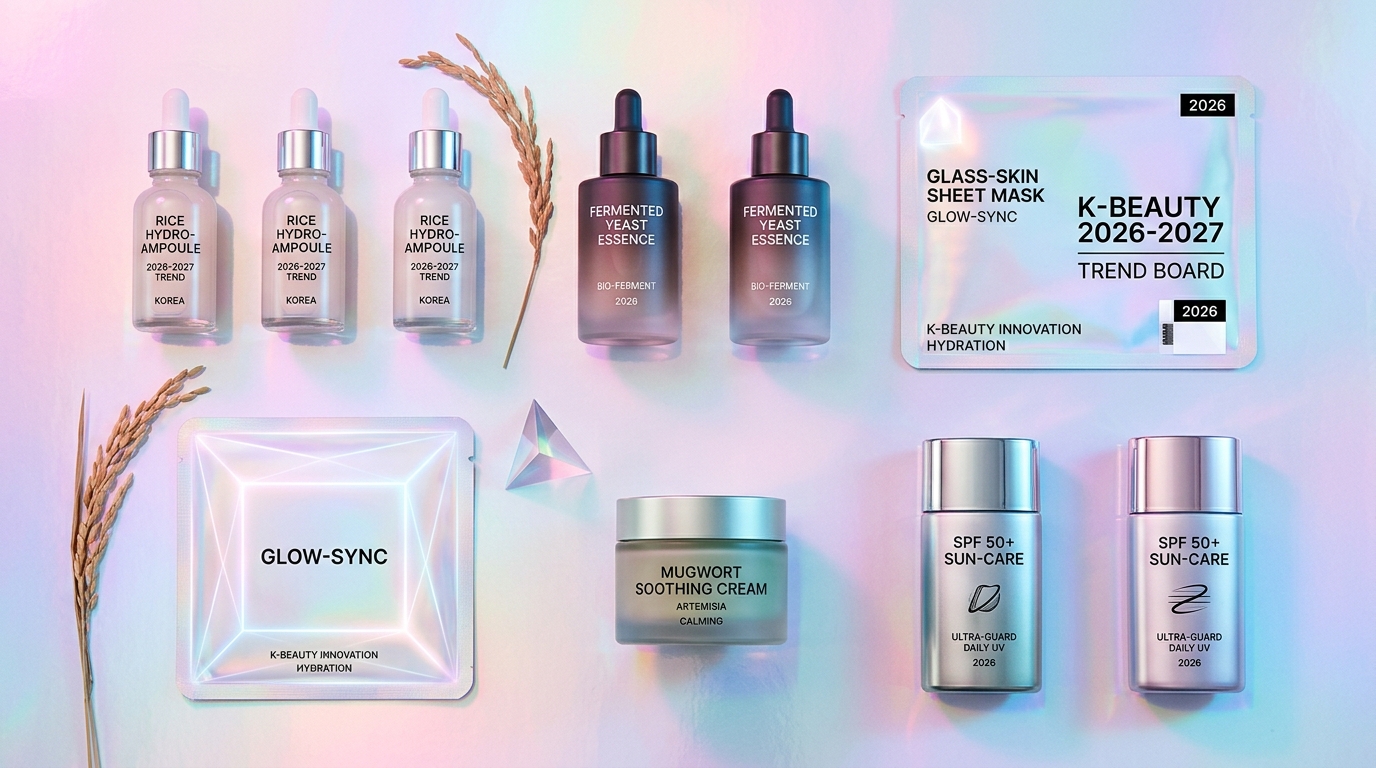 K-Beauty Trends 2026–2027: The Data-Backed Forecast