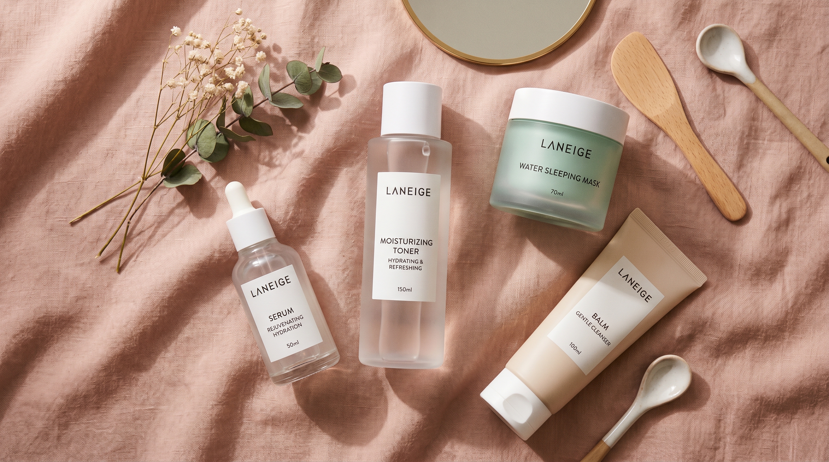 Korean skincare products