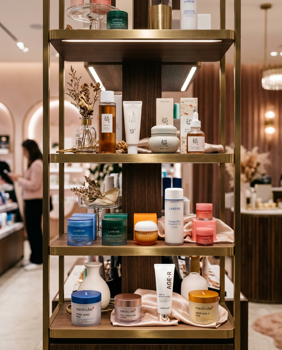 Beauty retail shopping